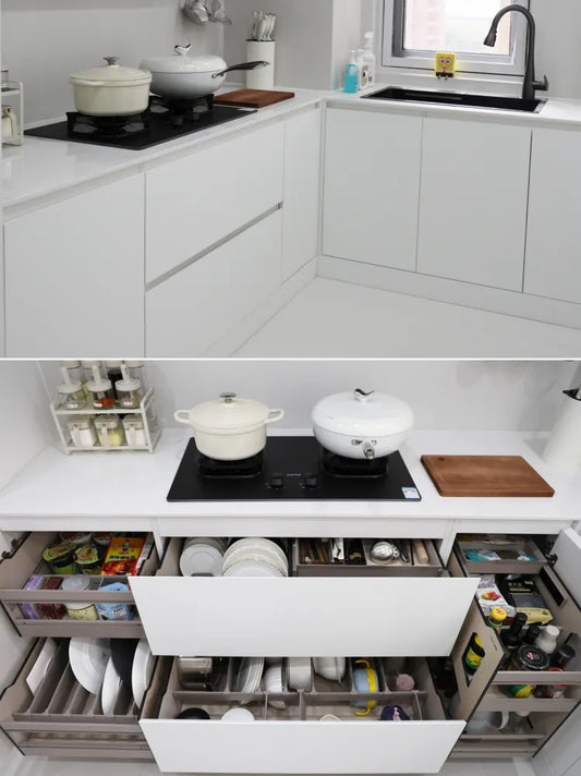 Several MagiDrawer Systems to Transform Your Kitchen Organization