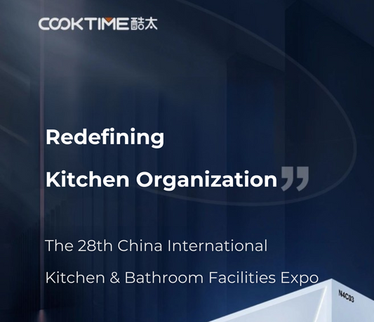 COOKTIME Shines at Shanghai International Kitchen and Bath Expo | Limited Space, Infinite Organization